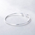 Picture of Affordable Platinum Plated Small Fashion Bangle from Top Designer