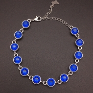 Show details for Zinc Alloy Blue Fashion Bracelet in Flattering Style