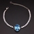 Picture of Bulk Platinum Plated Blue Fashion Bracelet Exclusive Online