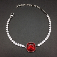 Show details for Platinum Plated Small Fashion Bracelet at Super Low Price