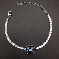 Show details for Zinc Alloy Platinum Plated Fashion Bracelet Online