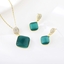 Show details for Top Quality Concise Opal (Imitation) 2 Pieces Jewelry Sets