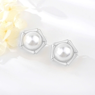 Picture of Distinctive White Zinc Alloy Stud Earrings at Great Low Price