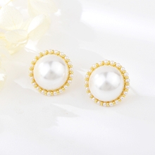 Show details for Classic Artificial Pearl Stud Earrings for Girlfriend