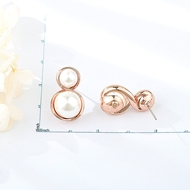 Picture of Best Selling Classic Rose Gold Plated Stud Earrings