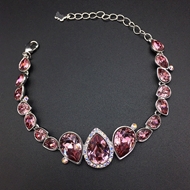 Show details for Bling Small Zinc Alloy Fashion Bracelet