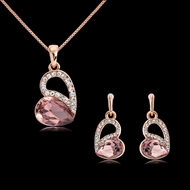 Picture of Purchase Rose Gold Plated Small 2 Piece Jewelry Set with Wow Elements