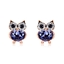 Show details for Shop Rose Gold Plated Small Stud Earrings with Wow Elements