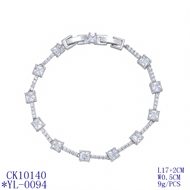 Picture of Sparkly Small Cubic Zirconia Fashion Bracelet