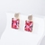 Picture of Luxury Pink Dangle Earrings with No-Risk Refund