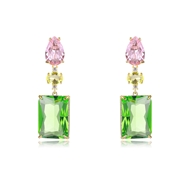Picture of Luxury Green Dangle Earrings with Fast Shipping