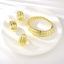 Show details for Charming Gold Plated Dubai 3 Piece Jewelry Set As a Gift