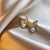 Picture of Reasonably Priced Gold Plated White Stud Earrings from Reliable Manufacturer
