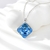 Picture of Filigree Small Blue Pendant Necklace