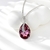 Picture of Impressive Purple Platinum Plated Pendant Necklace with Low MOQ