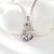 Picture of Designer Platinum Plated Small Pendant Necklace with No-Risk Return