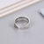 Picture of Designer Platinum Plated Zinc Alloy Adjustable Ring Online