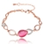 Picture of Zinc Alloy Pink Fashion Bracelet at Super Low Price