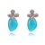 Picture of Classic Rose Gold Plated Dangle Earrings with Speedy Delivery