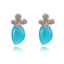 Show details for Classic Rose Gold Plated Dangle Earrings with Speedy Delivery