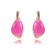 Picture of Bling Medium Rose Gold Plated Dangle Earrings