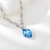 Picture of Fashionable Medium Blue Short Chain Necklace