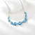 Picture of Zinc Alloy Platinum Plated Short Chain Necklace at Super Low Price