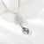 Picture of Zinc Alloy Platinum Plated Pendant Necklace in Flattering Style
