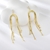 Picture of New Season Gold Plated Delicate Dangle Earrings with SGS/ISO Certification