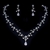 Picture of Attractive White Cubic Zirconia 2 Piece Jewelry Set For Your Occasions