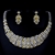 Picture of Luxury Platinum Plated 2 Piece Jewelry Set with Fast Delivery