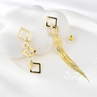 Show details for Fancy Big Luxury Dangle Earrings