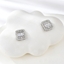Show details for Featured White Platinum Plated Stud Earrings for Girlfriend