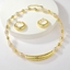 Show details for Sparkling Dubai Zinc Alloy 2 Piece Jewelry Set