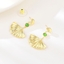 Show details for Zinc Alloy Artificial Crystal Dangle Earrings at Unbeatable Price