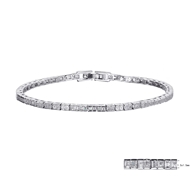 Picture of Trendy White Platinum Plated Fashion Bracelet Shopping