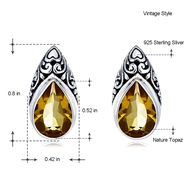 Picture of Shop Platinum Plated Medium Stud Earrings with Wow Elements