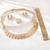 Picture of Gold Plated Copper or Brass 4 Piece Jewelry Set at Super Low Price
