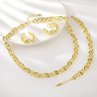 Show details for Origninal Big Dubai 3 Piece Jewelry Set