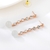 Picture of Copper or Brass White Dangle Earrings in Flattering Style