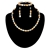 Picture of Multi-tone Plated White 3 Piece Jewelry Set at Great Low Price
