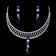 Show details for Fashionable Big Cubic Zirconia 2 Piece Jewelry Set