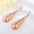 Picture of Origninal Big Gold Plated Dangle Earrings