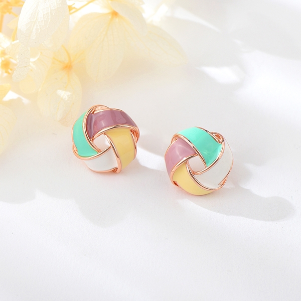 Picture of Featured Colorful Classic Stud Earrings with Full Guarantee