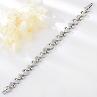 Show details for Delicate White Fashion Bracelet of Original Design