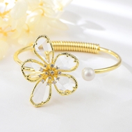 Show details for Copper or Brass Delicate Fashion Bangle in Exclusive Design