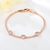 Picture of Impressive White Small Fashion Bangle with Low MOQ