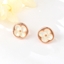 Show details for Classic White Stud Earrings with 3~7 Day Delivery