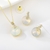 Picture of Gold Plated White 2 Piece Jewelry Set with Unbeatable Quality