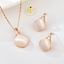 Show details for Womans Zinc Alloy Opal 2 Piece Jewelry Set with Low MOQ